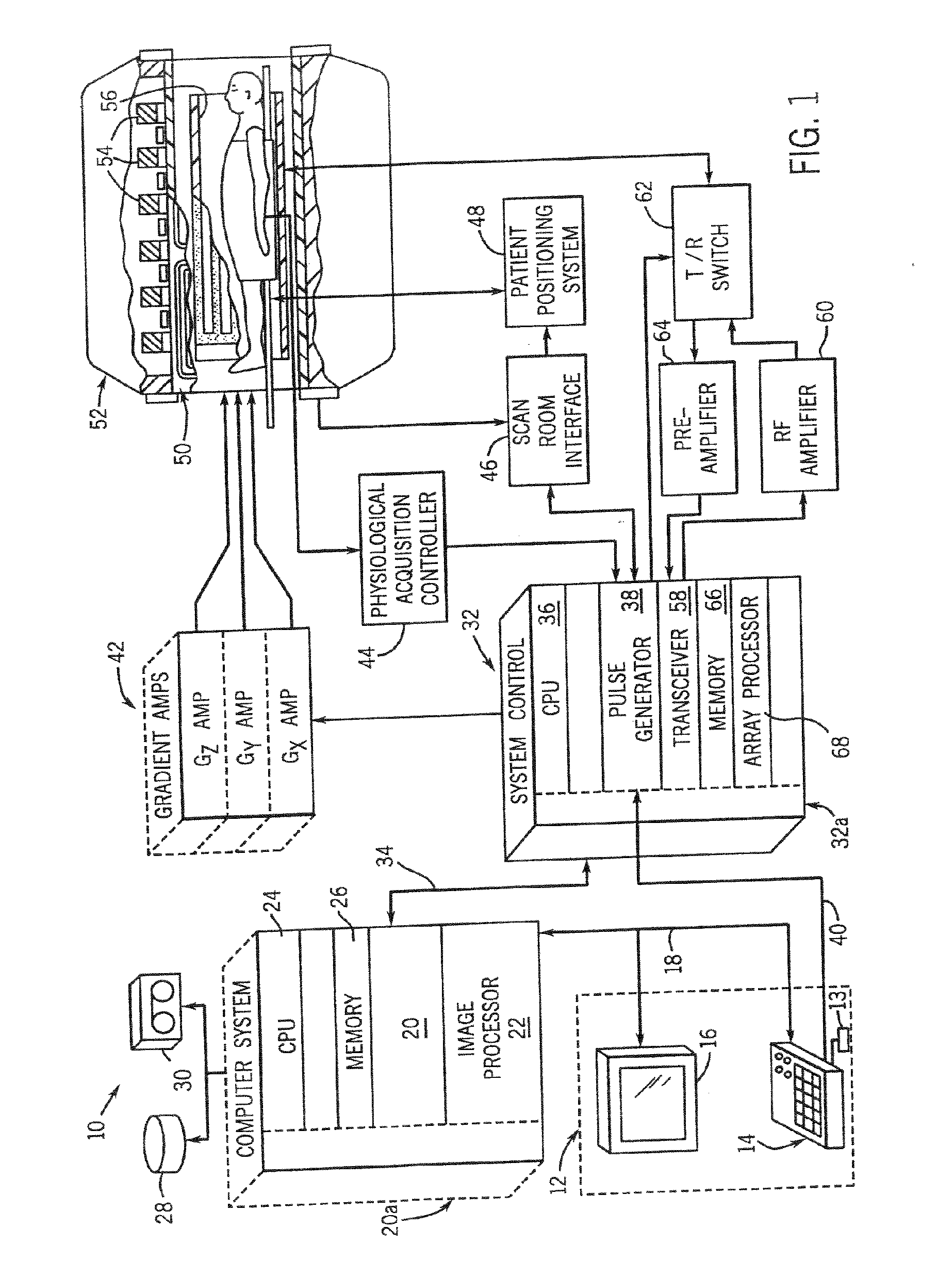 Method and apparatus of background suppression in mr imaging using spin locking