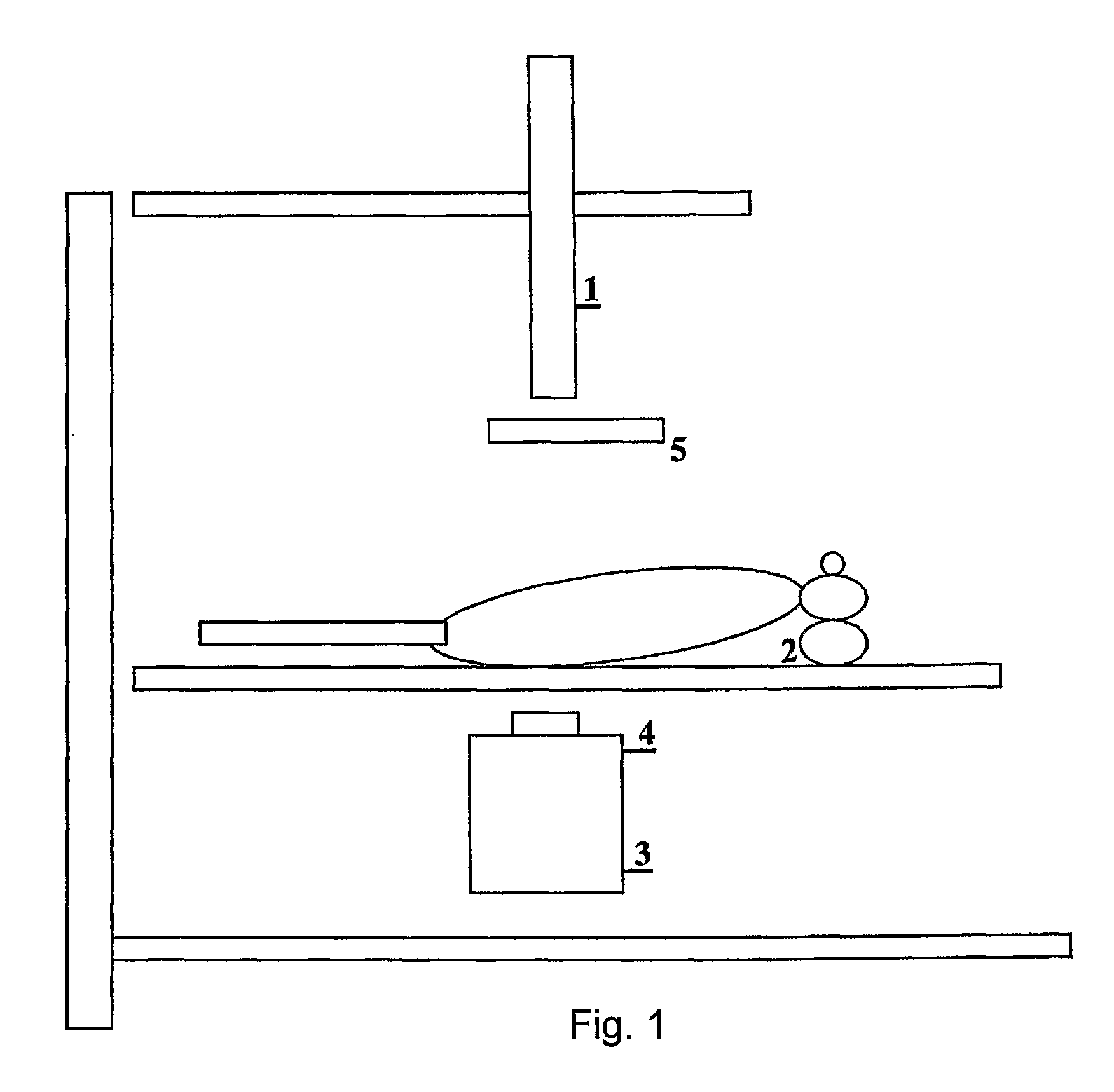Method for reducing exposure to infrared light beam, ultrasound or magnetic impulse rays in medical imaging devices