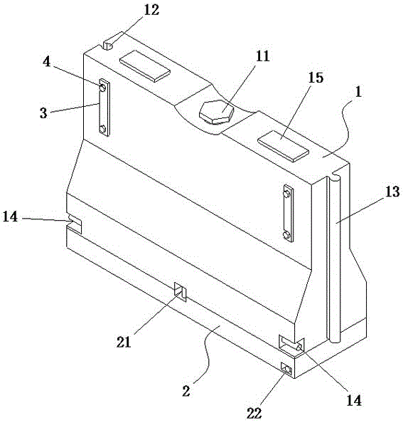 Fast flood-control water-stopping device and application method thereof