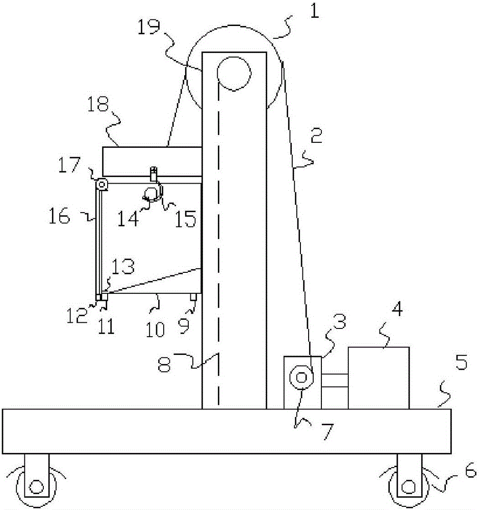 Spinning bobbin reversing device