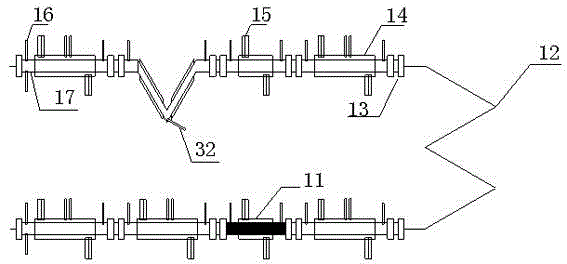 A safety evaluation device for simulating fluid flow in oil and gas pipelines