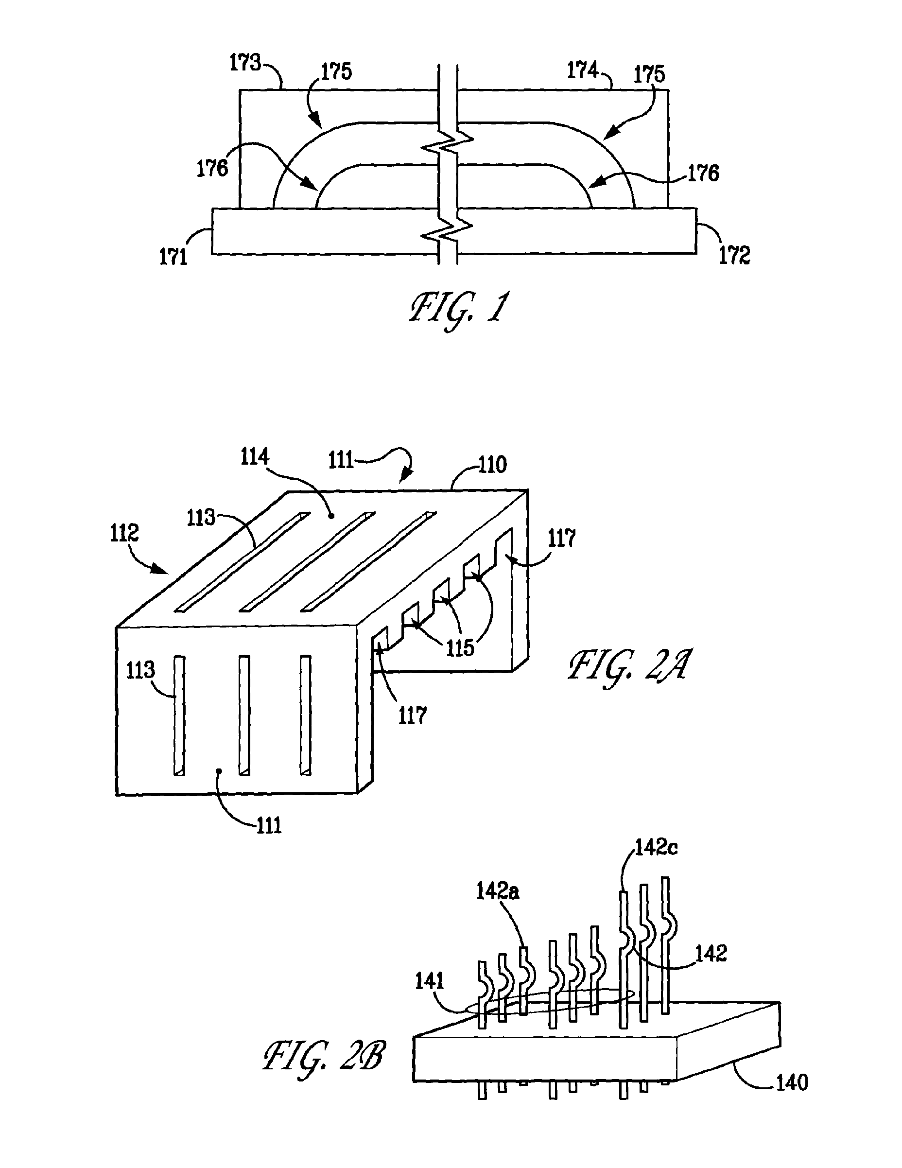 High speed connectors that minimize signal skew and crosstalk
