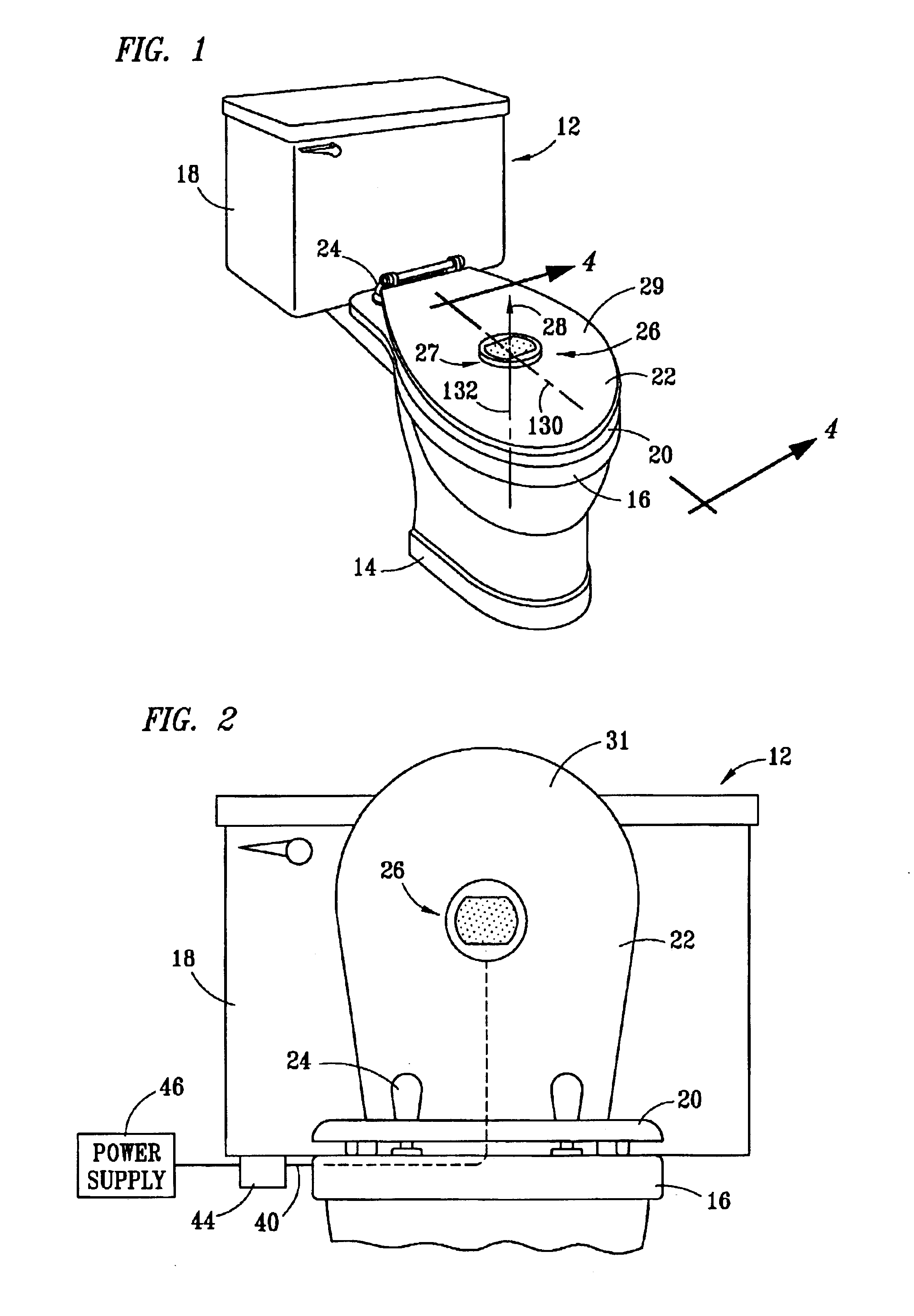 Self-contained exhaust fan for a water closet
