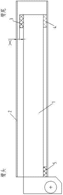 Retractable arm slide block assembly and retractable arm