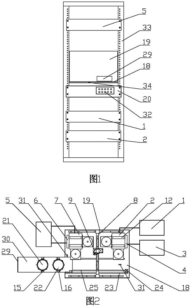 Two-level physical isolation ferry device for internal and external network data