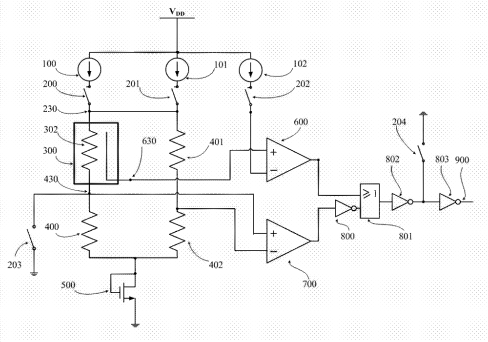 Electro-migration early warning circuit of integrated circuit
