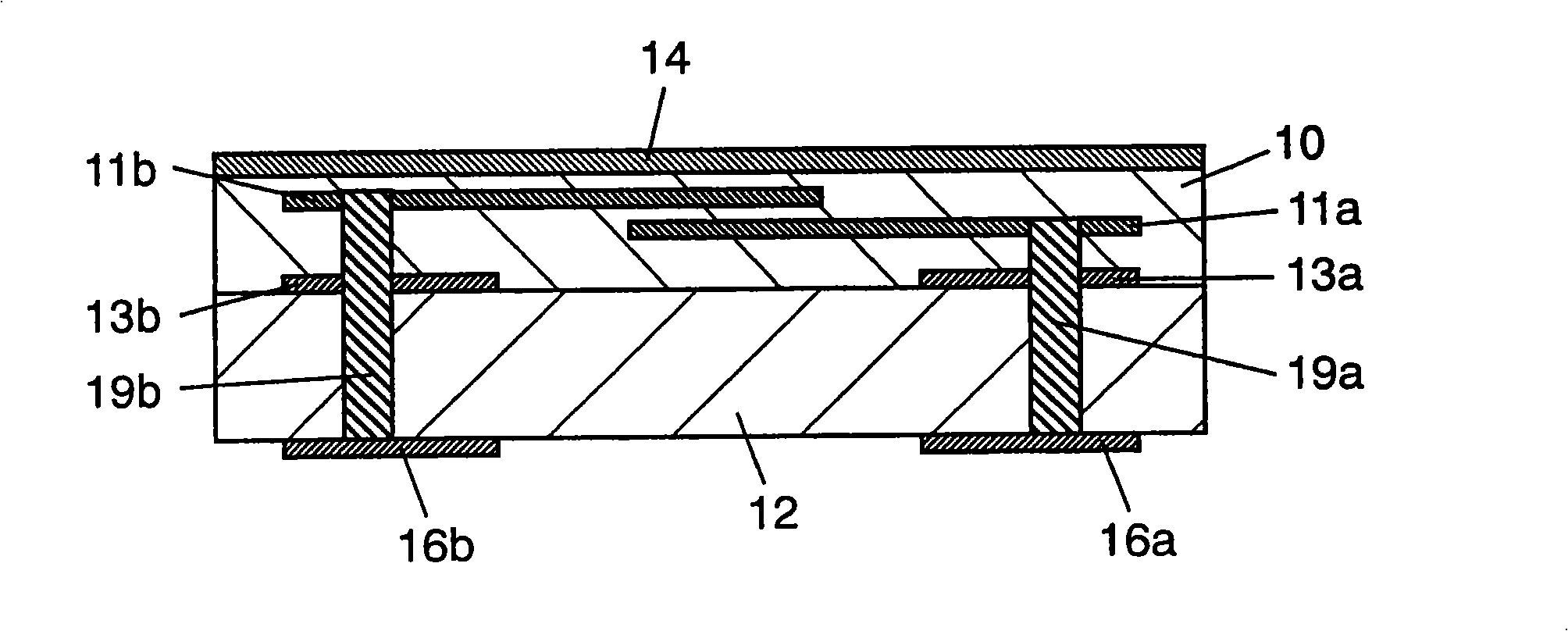 Electrostatic protection component, and electronic component module using the same