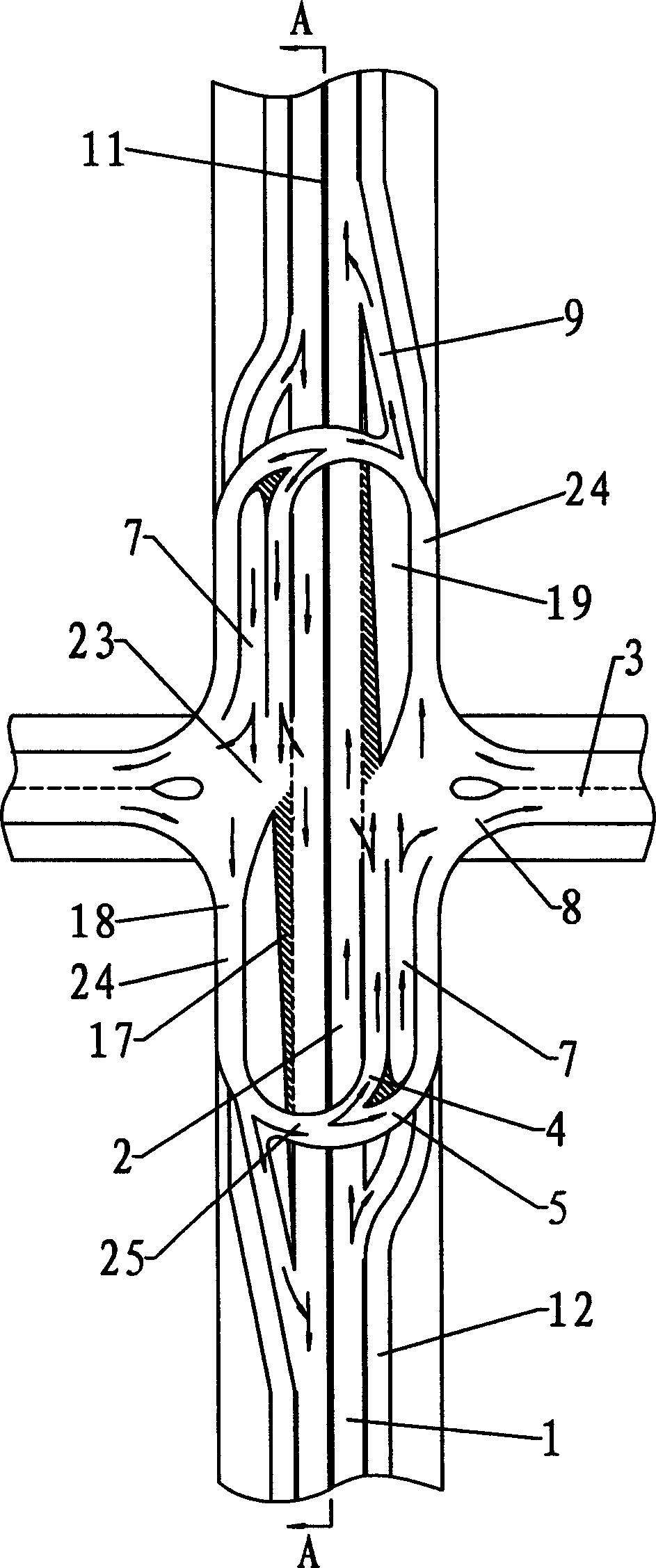 Overhead full intercommunicated fly-over bridge in single layer