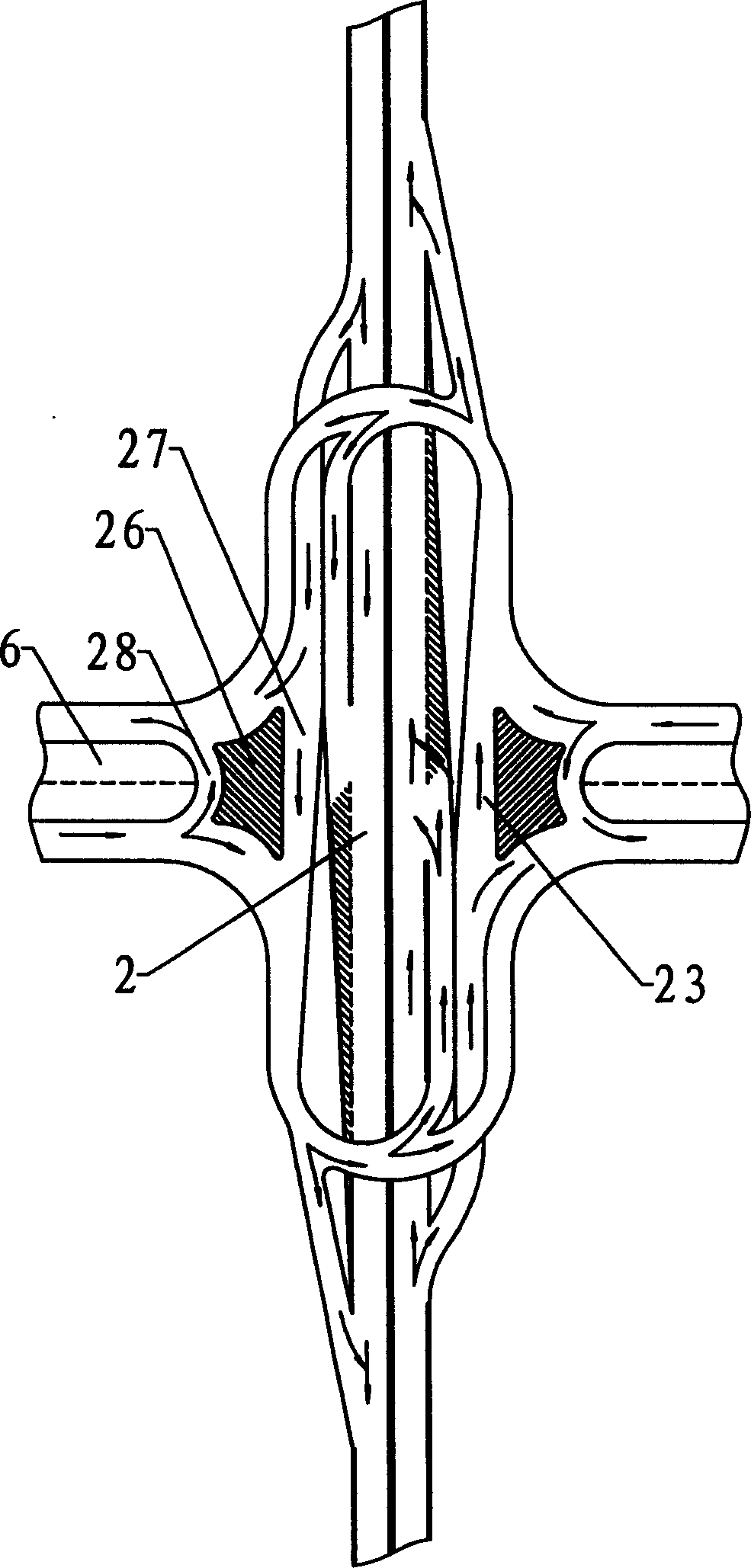 Overhead full intercommunicated fly-over bridge in single layer