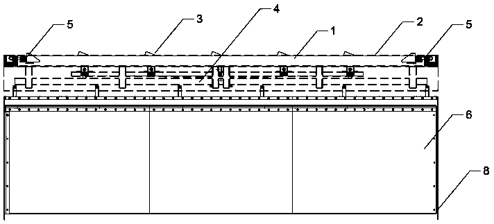 Grating capable of automatically separating suspension matters