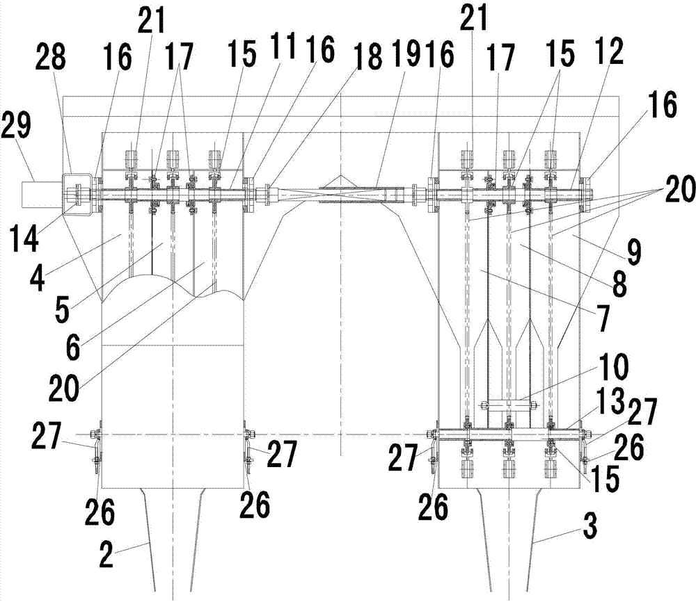 Seeding apparatus for planting single-bud sugarcanes