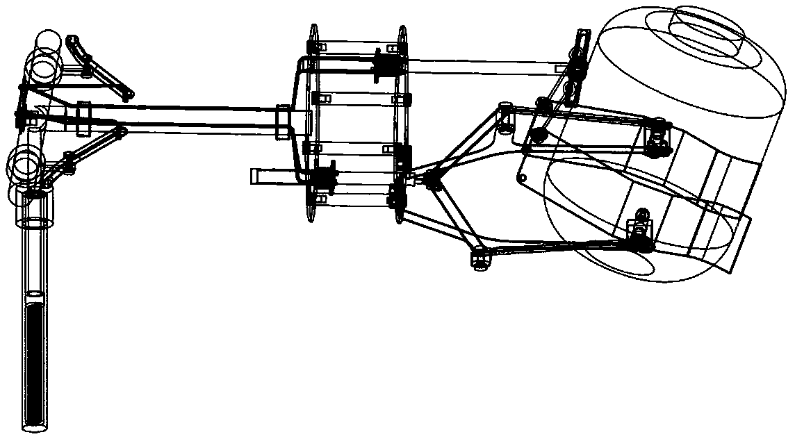 Auxiliary pineapple picking device