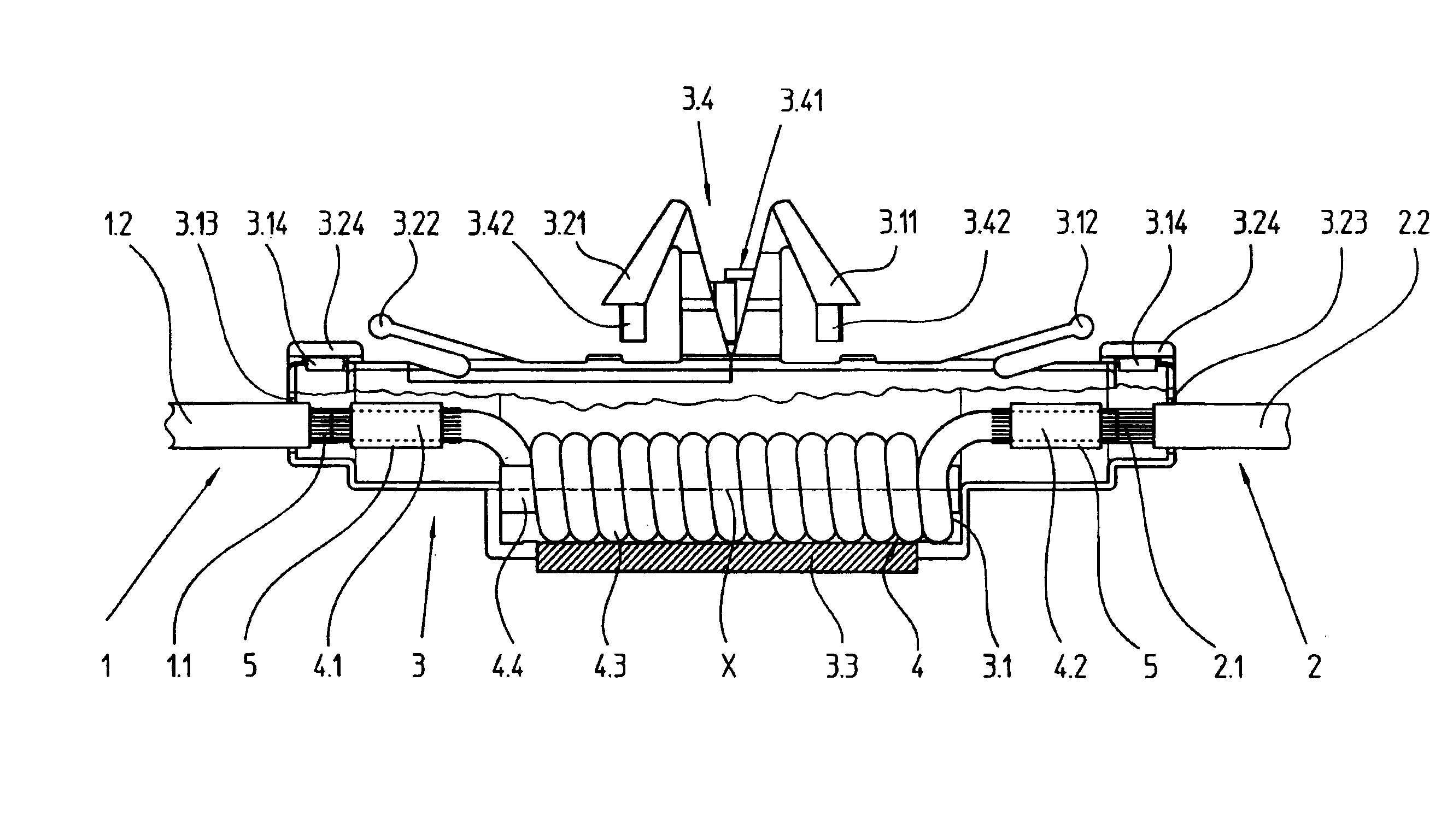 Trap circuit arrangement