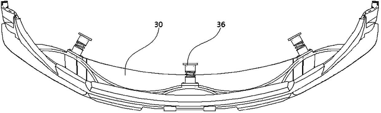 Pickup truck front bumper assembly