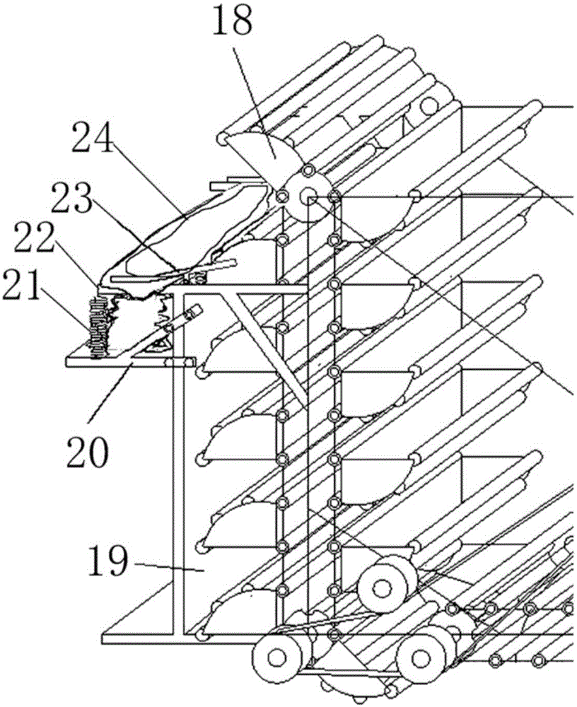 Underground crop digging robot and control method thereof