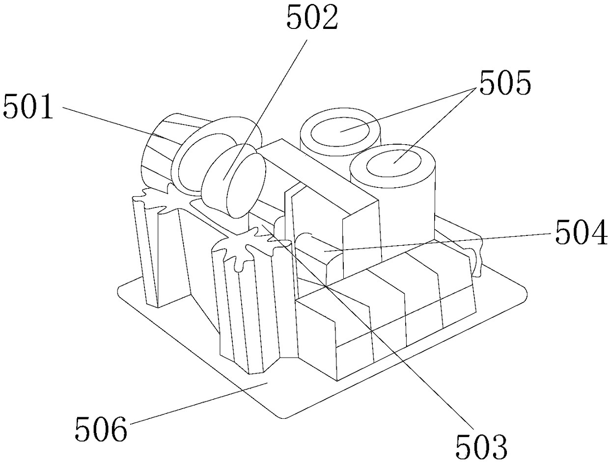 End grinding device for internal combustion engine air inlet and exhaust valve