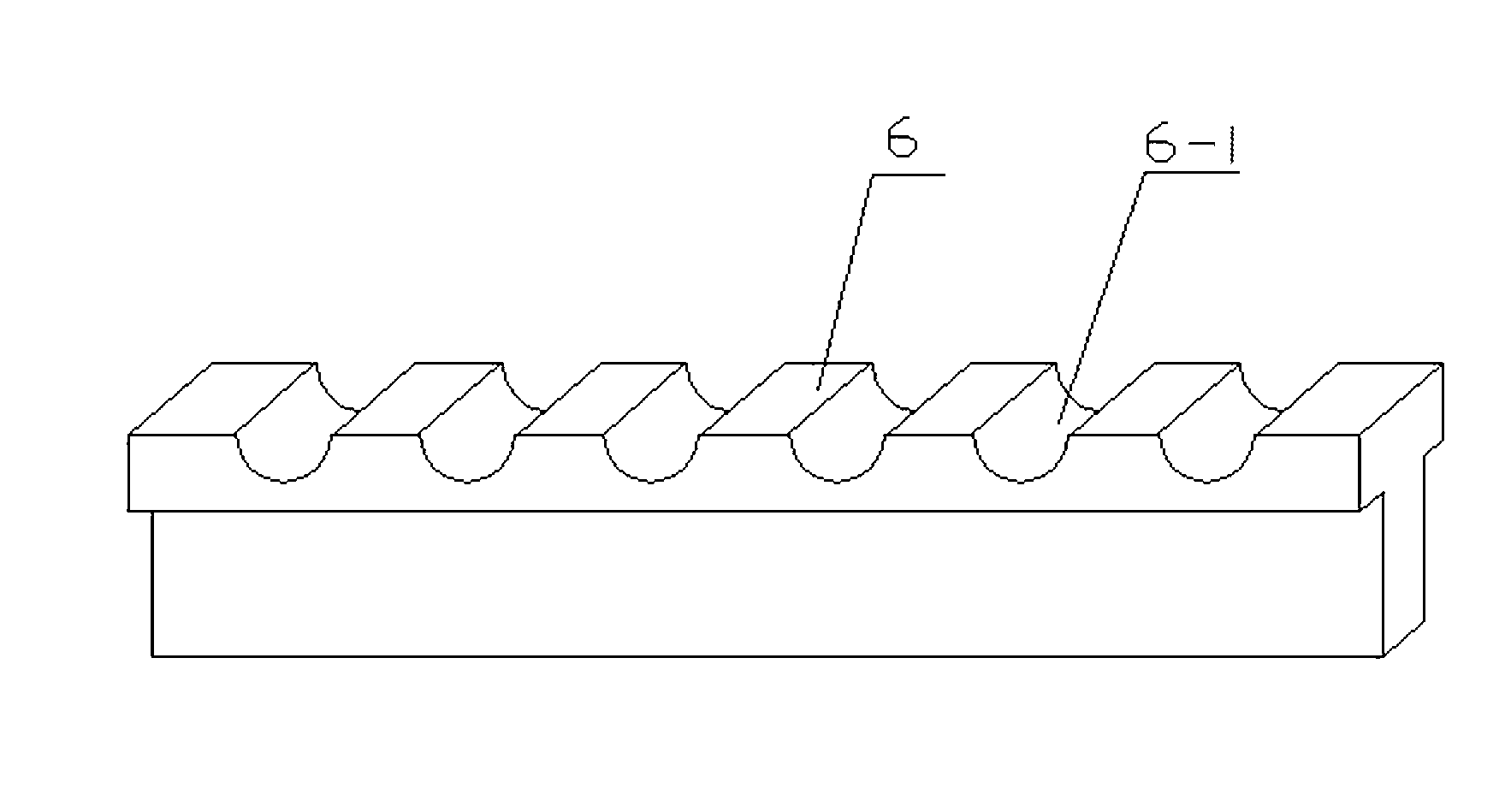 Diode color ring roll printing device and roll printing method