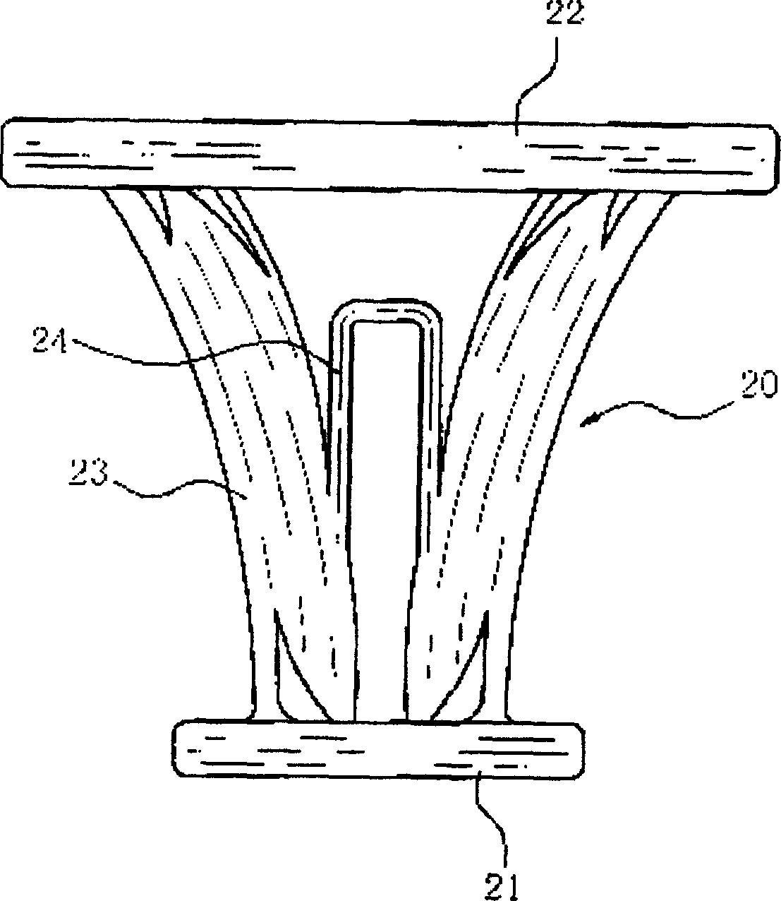 Deflection coil for deflector