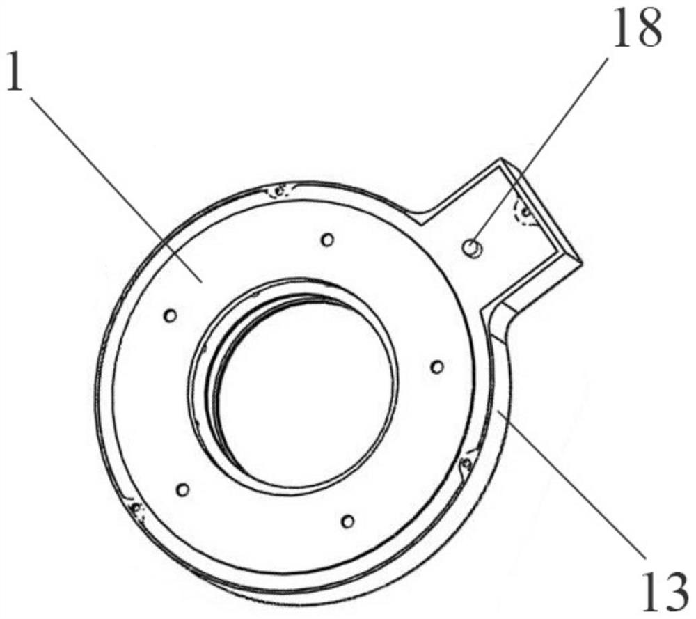 Iris diaphragm type reducing valve