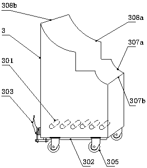 Pressure-resistant single-layer two-color hose and preparation method thereof