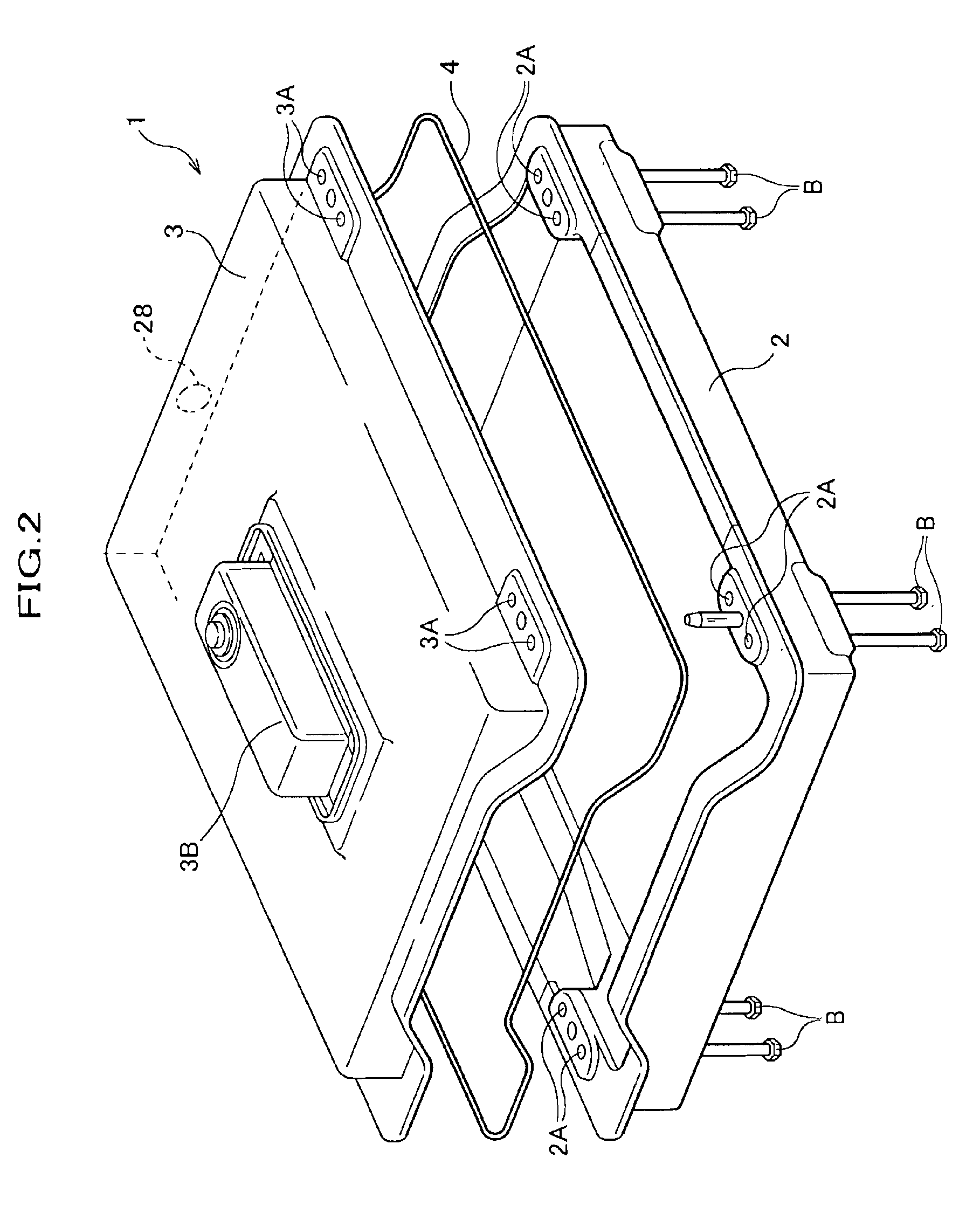 Fuel cell electric vehicle and a fuel cell system box