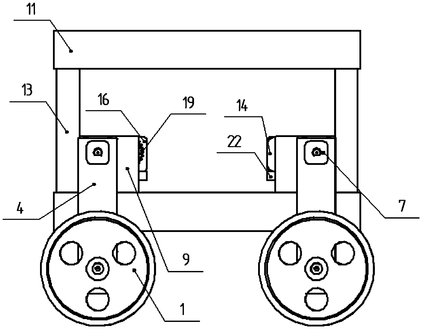 Elevation type superconducting magnet conveying device