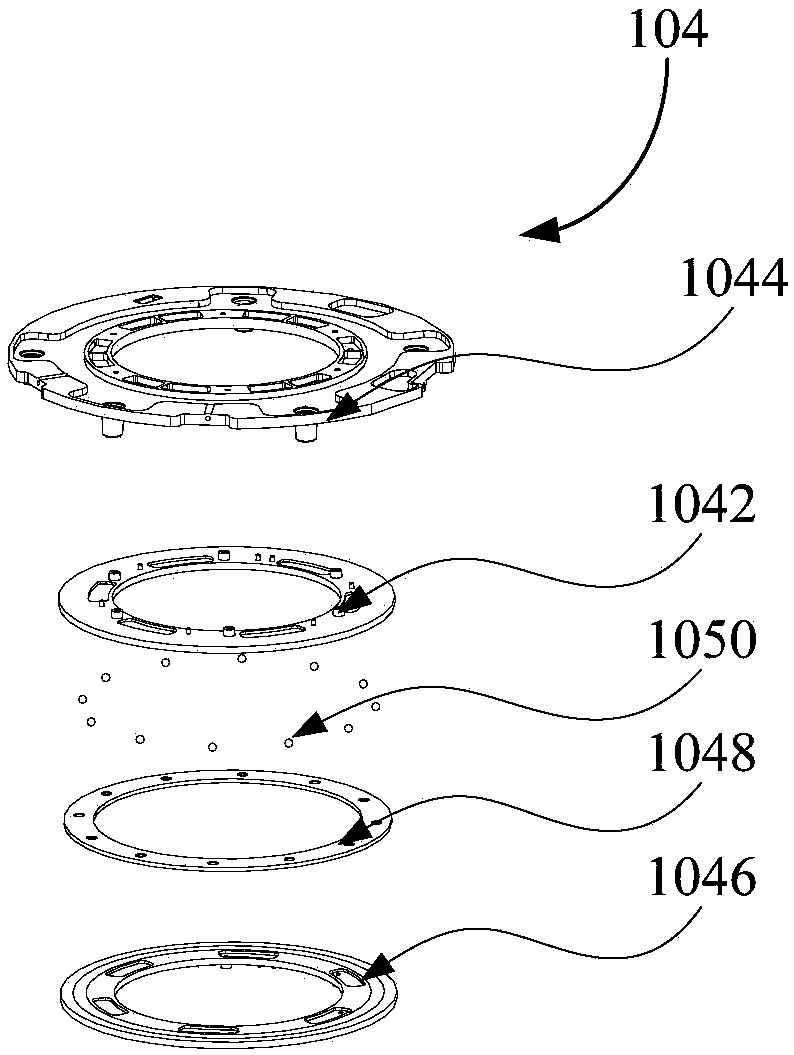 Rotating assembly and floor air conditioner
