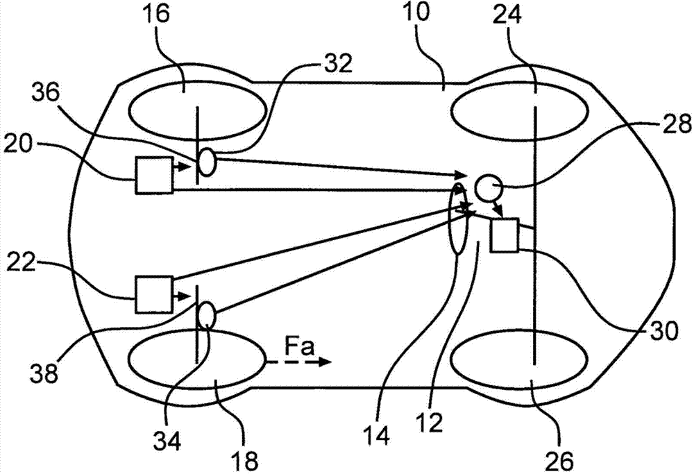 Method for electromechanically setting steering angle and motor vehicle comprising electromechanical steering system