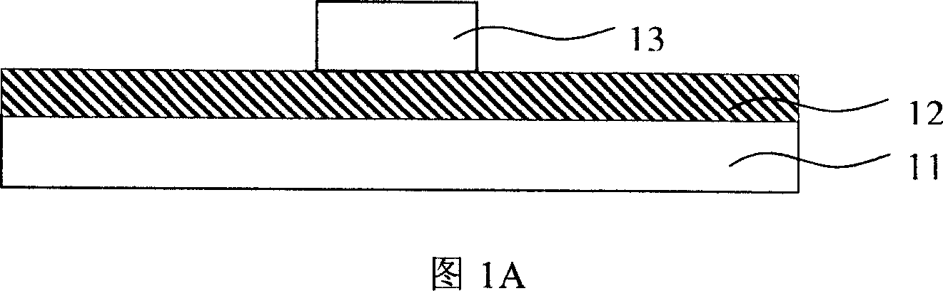 Flattening active driving TFT matrix structure and method of manufacture