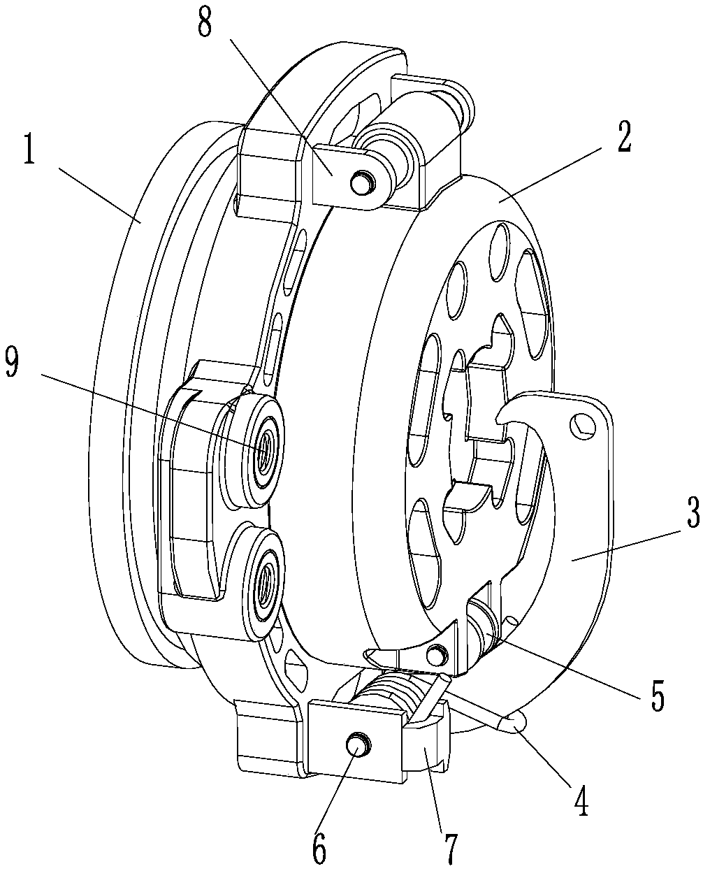 Pressure reducing type anti-backflow check valve