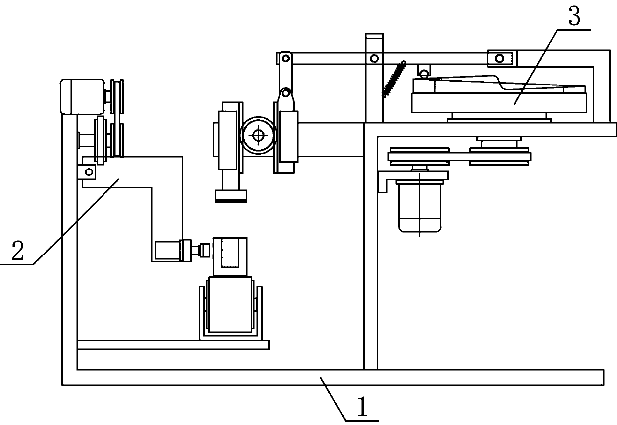 Using method of workpiece continuous press mounting device