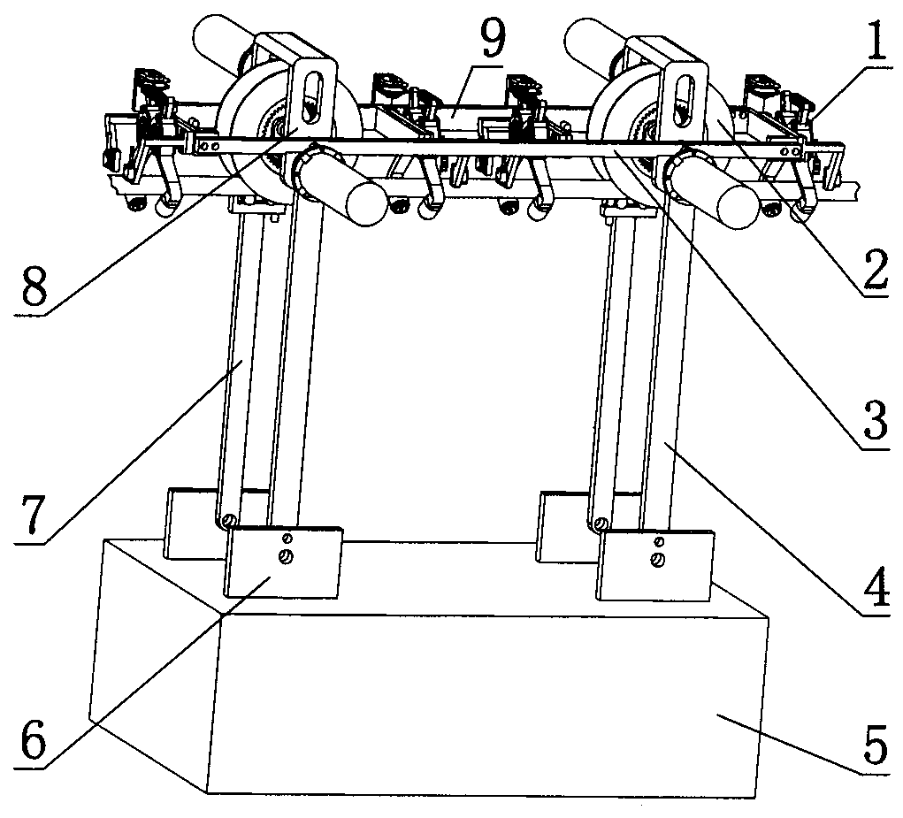 Planetary metamorphic mobile mechanism