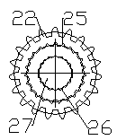 Gear-shift mechanism in gearbox of high-horsepower agricultural machinery equipment