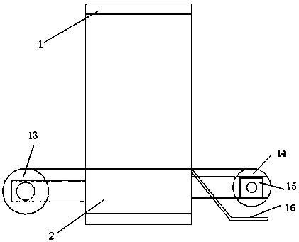 Device for machining accessories for track installation