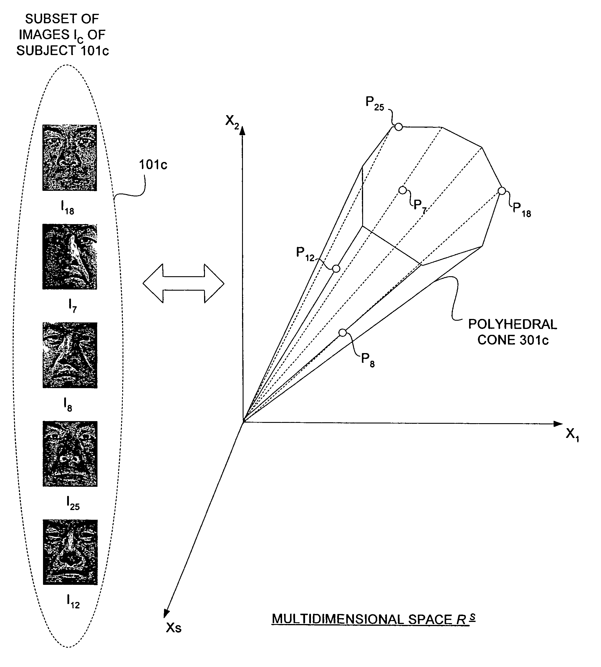 Clustering appearances of objects under varying illumination conditions