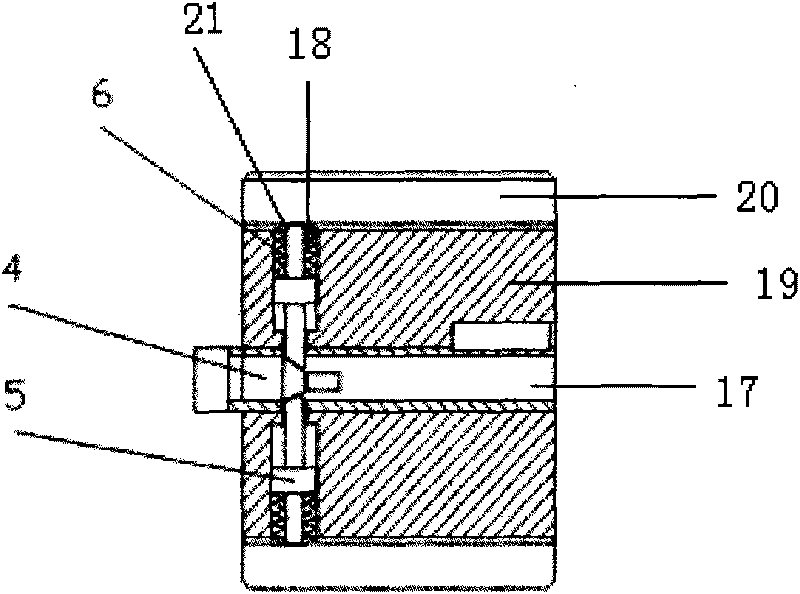 Device for rotating multi-shuttle box