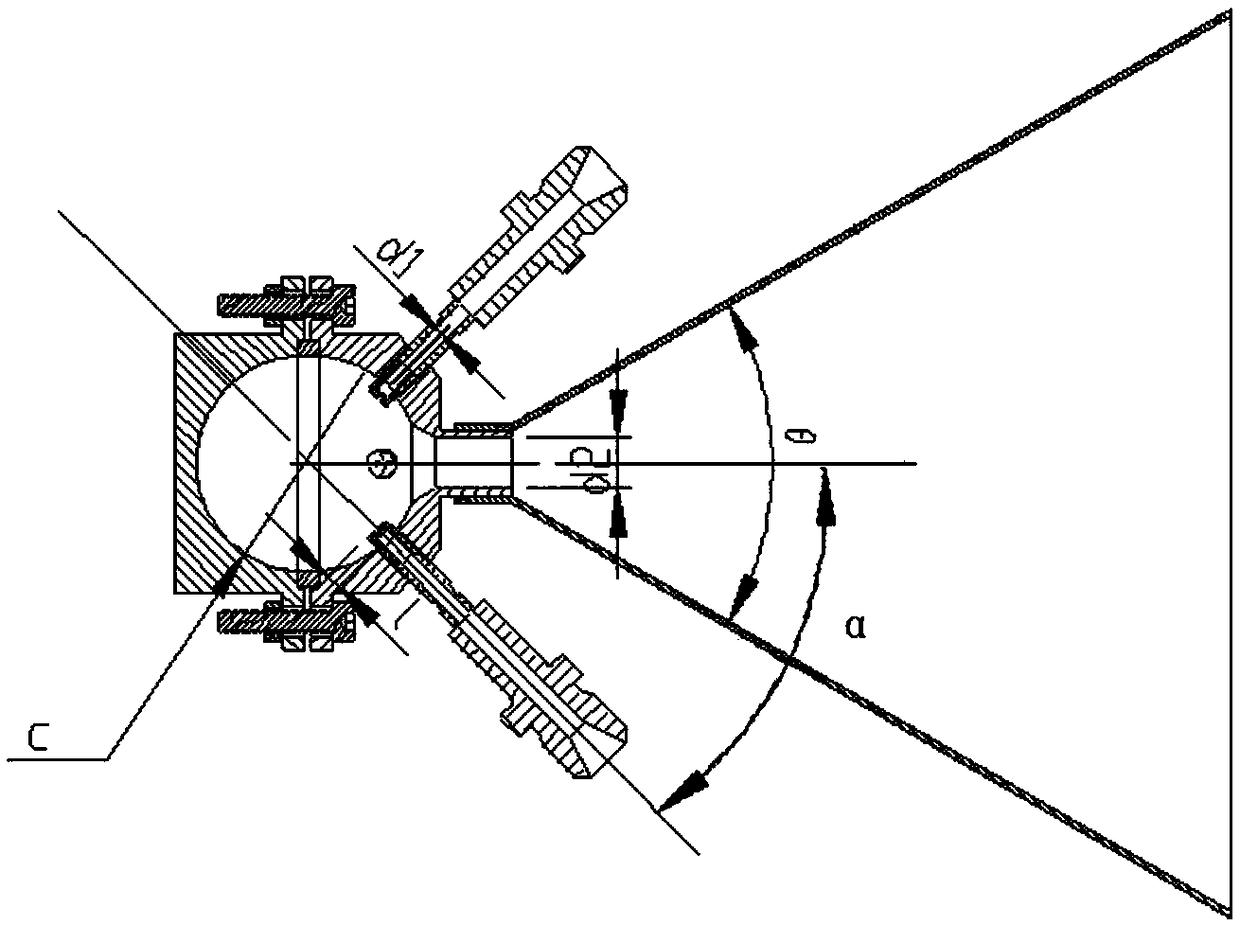 Impact-reflective injectors for generating low-velocity smoke screens in space environments