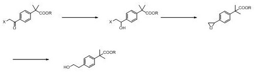 A kind of synthetic method of bilastine intermediate
