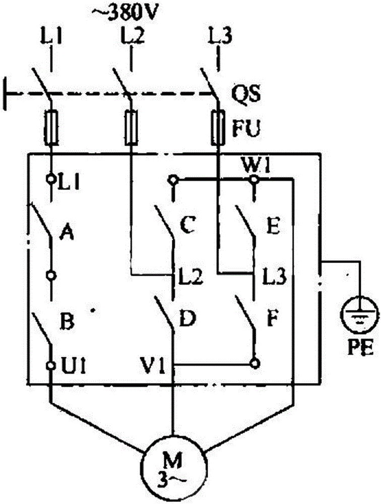 Motor safety control circuit system