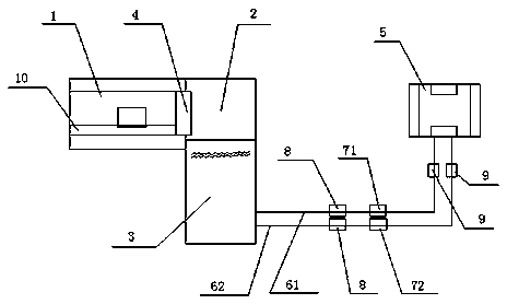 A vacuum furnace quenching process