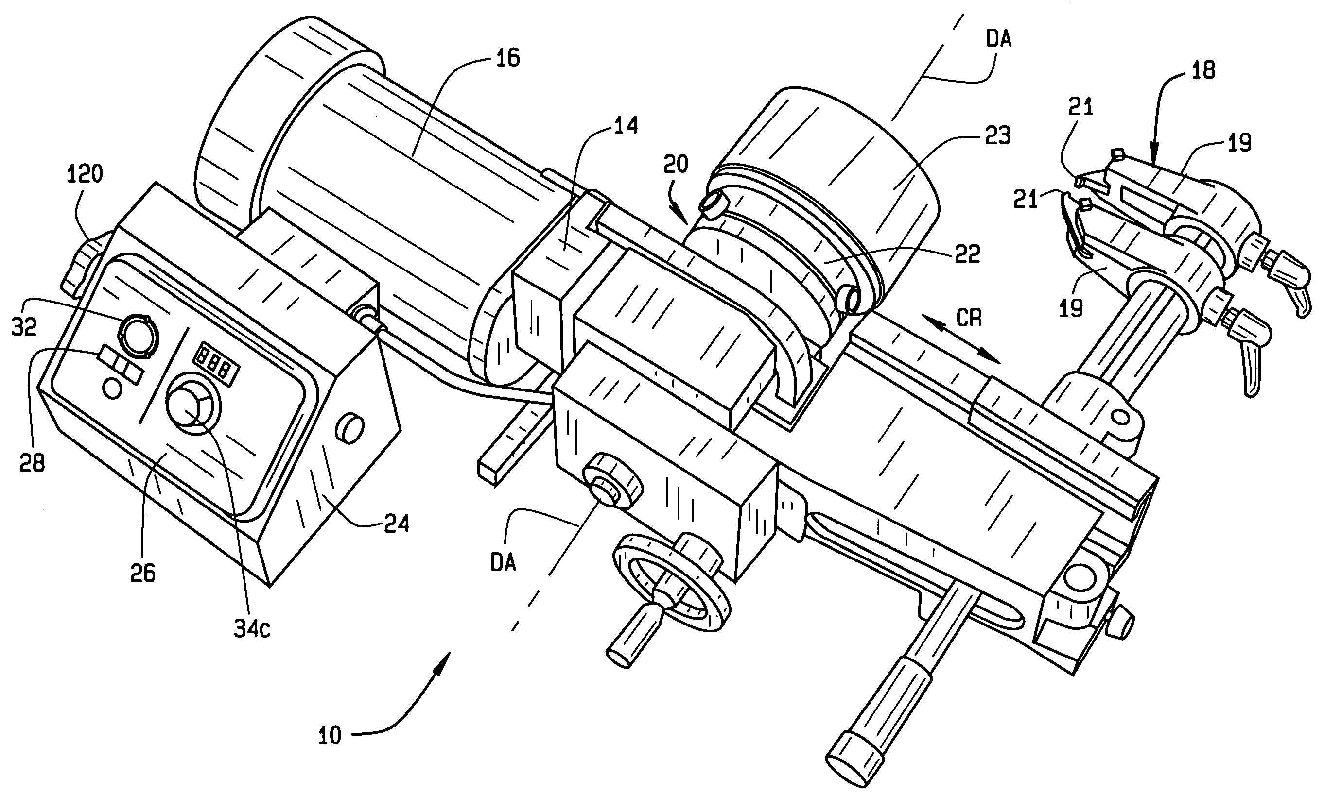 Method and apparatus for resurfacing brake rotors