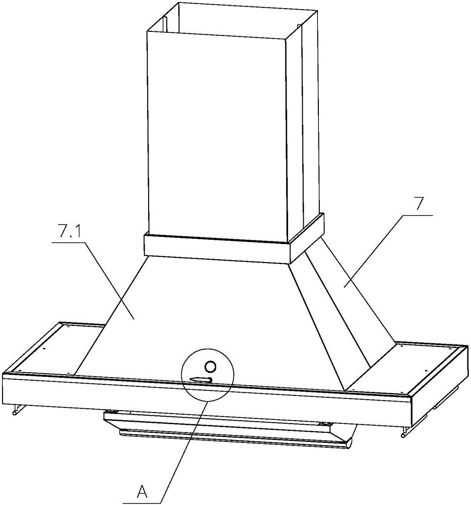 Extractor hood with fume run-away prevention function and control method of extractor hood