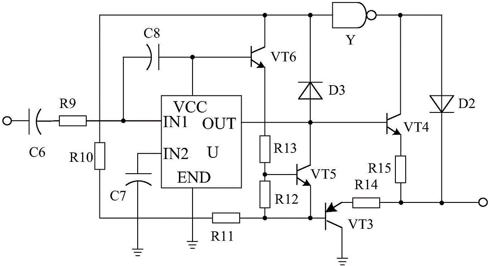 Pulse detection sensing system based on loss suppression