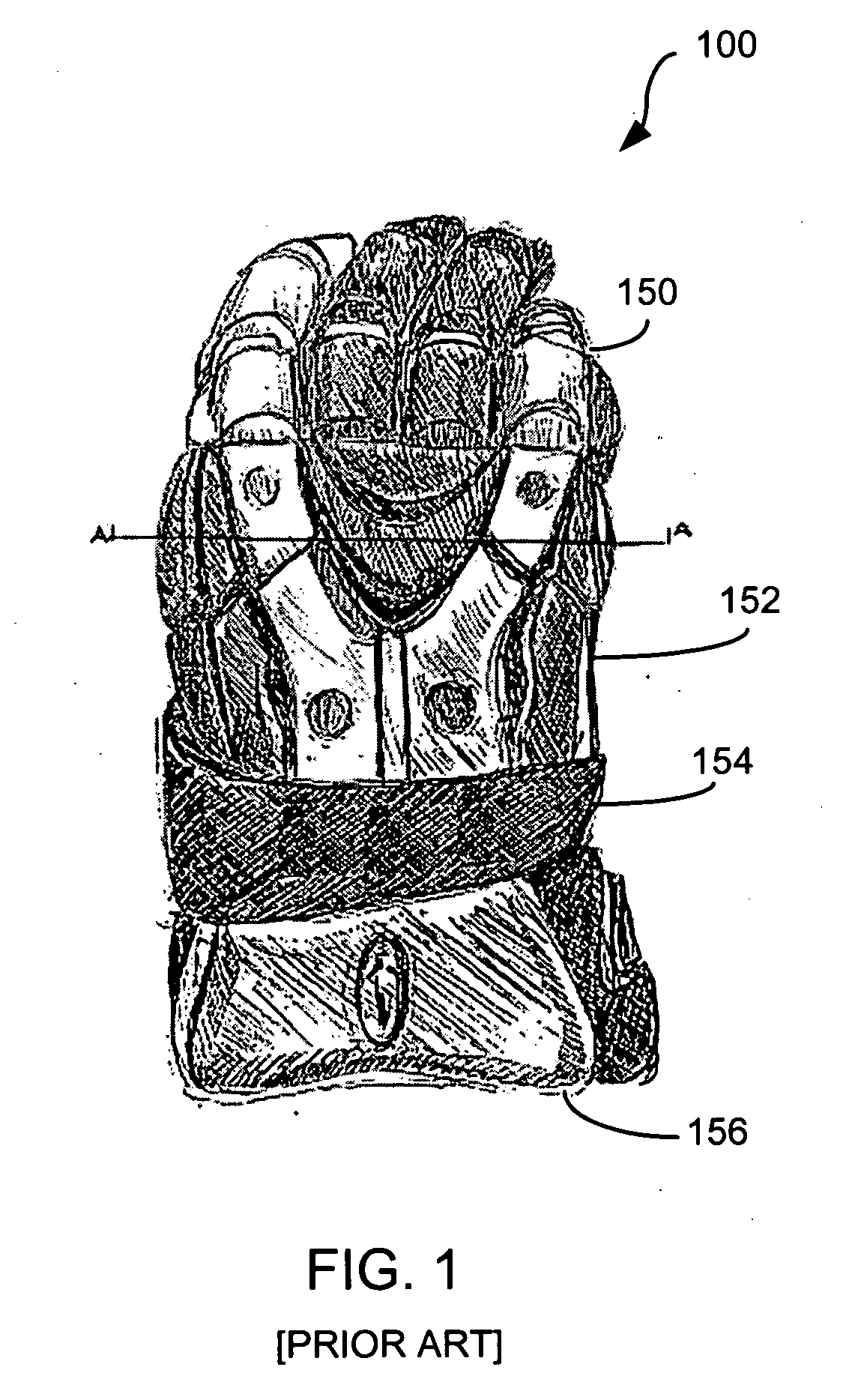 Protective glove with independent pads