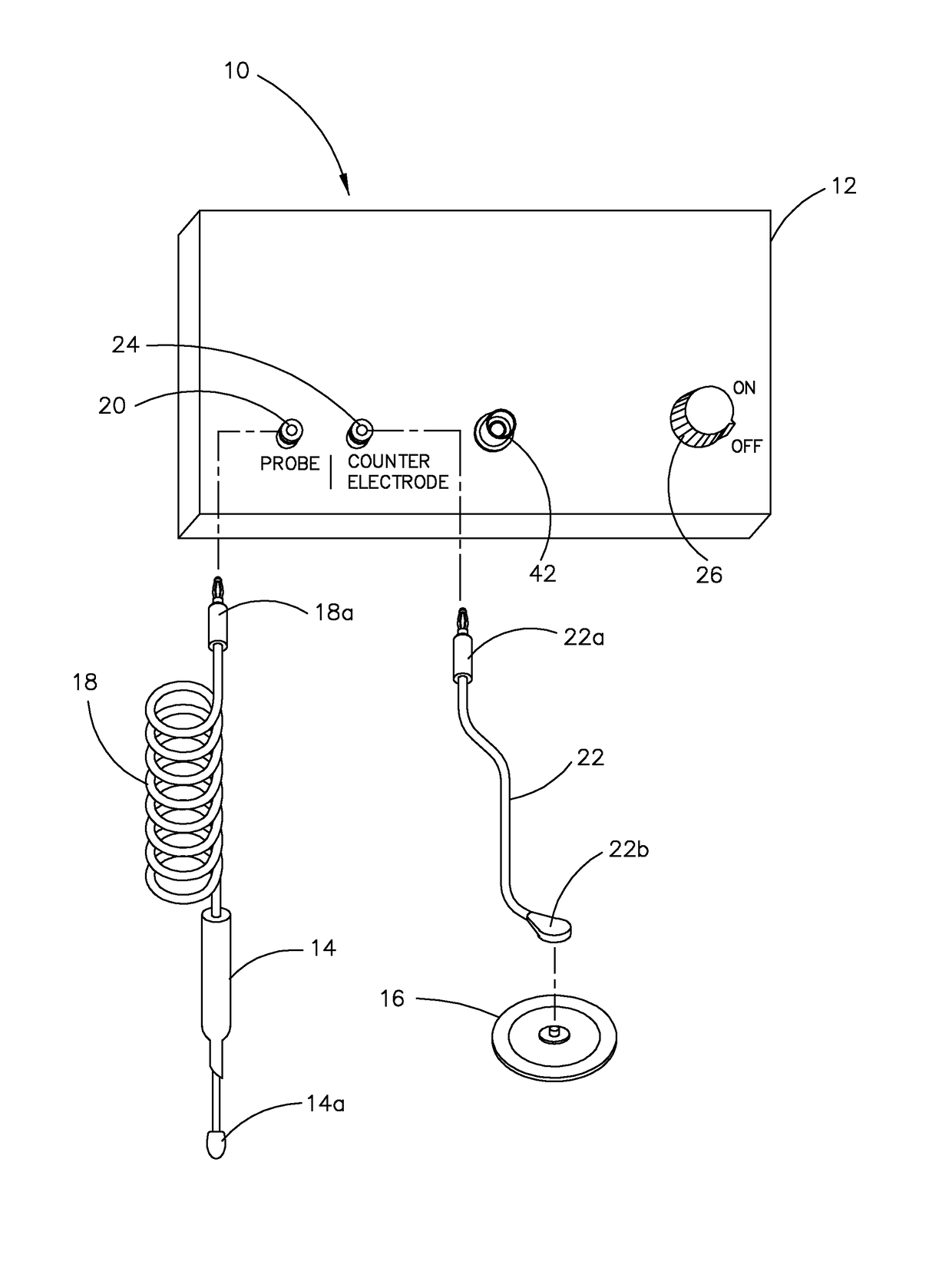 Microcurrent device for the treatment of visual disease