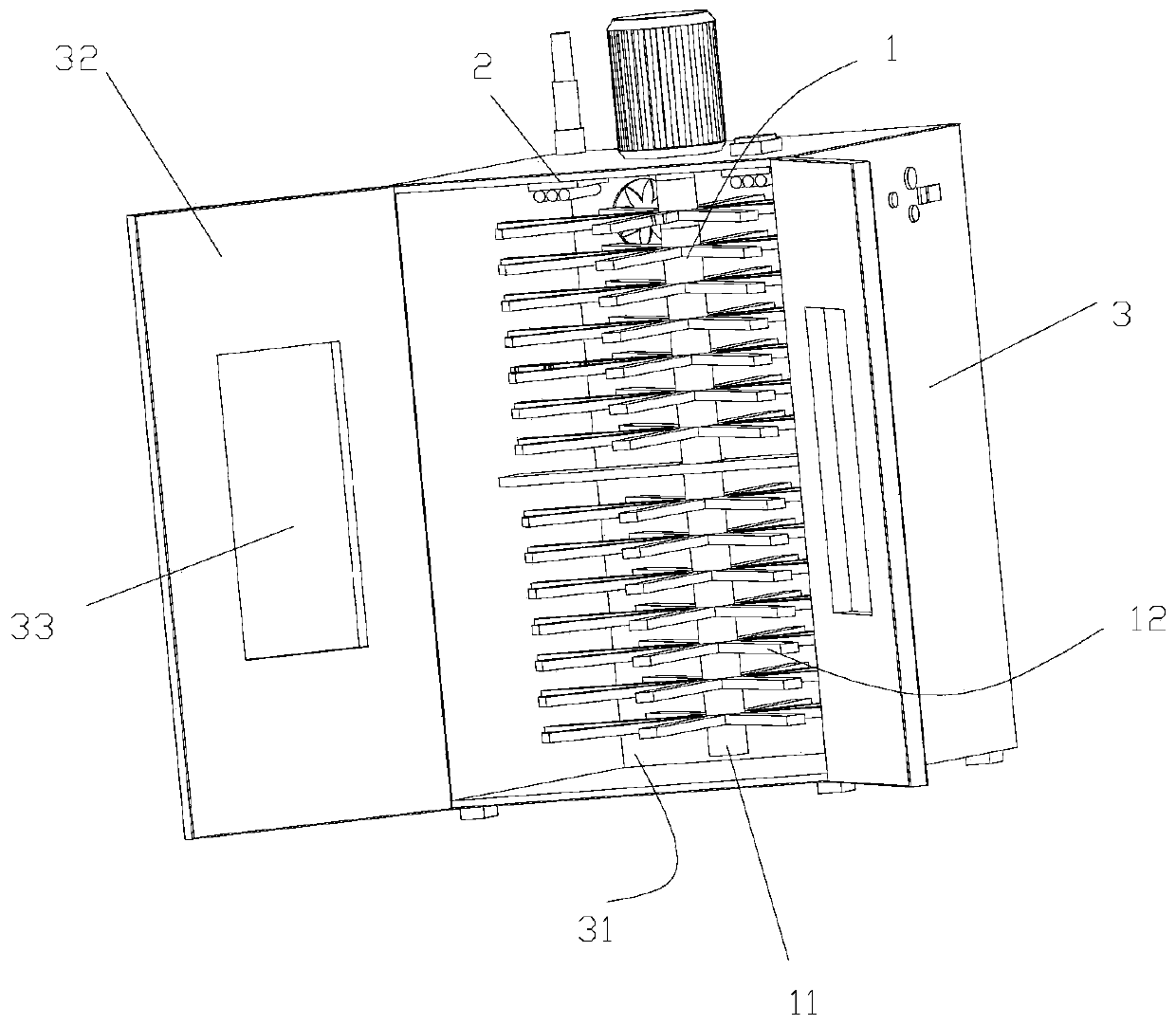 Device for assisting battery infiltration