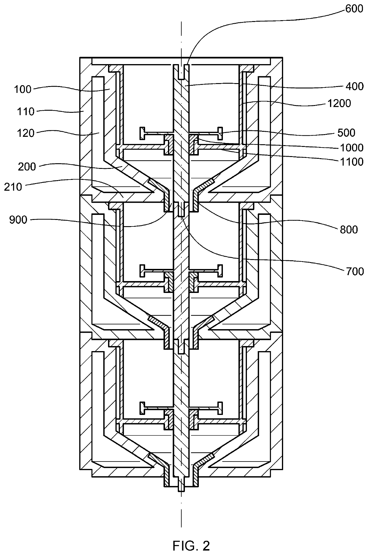 Reaction chamber for a chemical reactor, and chemical reactor constructed therefrom