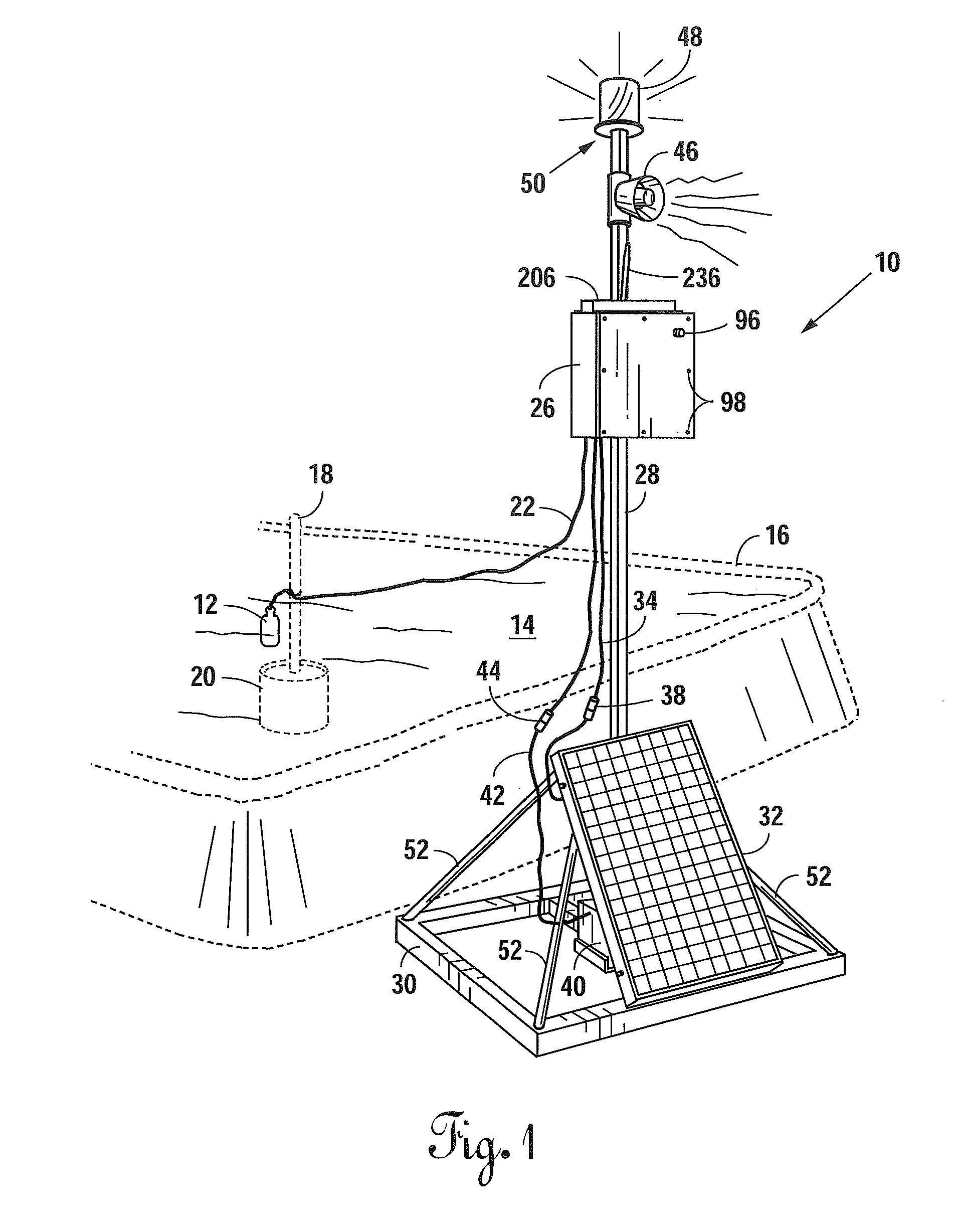 Portable Fluid Level Alarm System