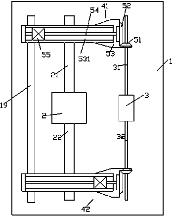 LED adhesive-dispensing package device with round rotating tray
