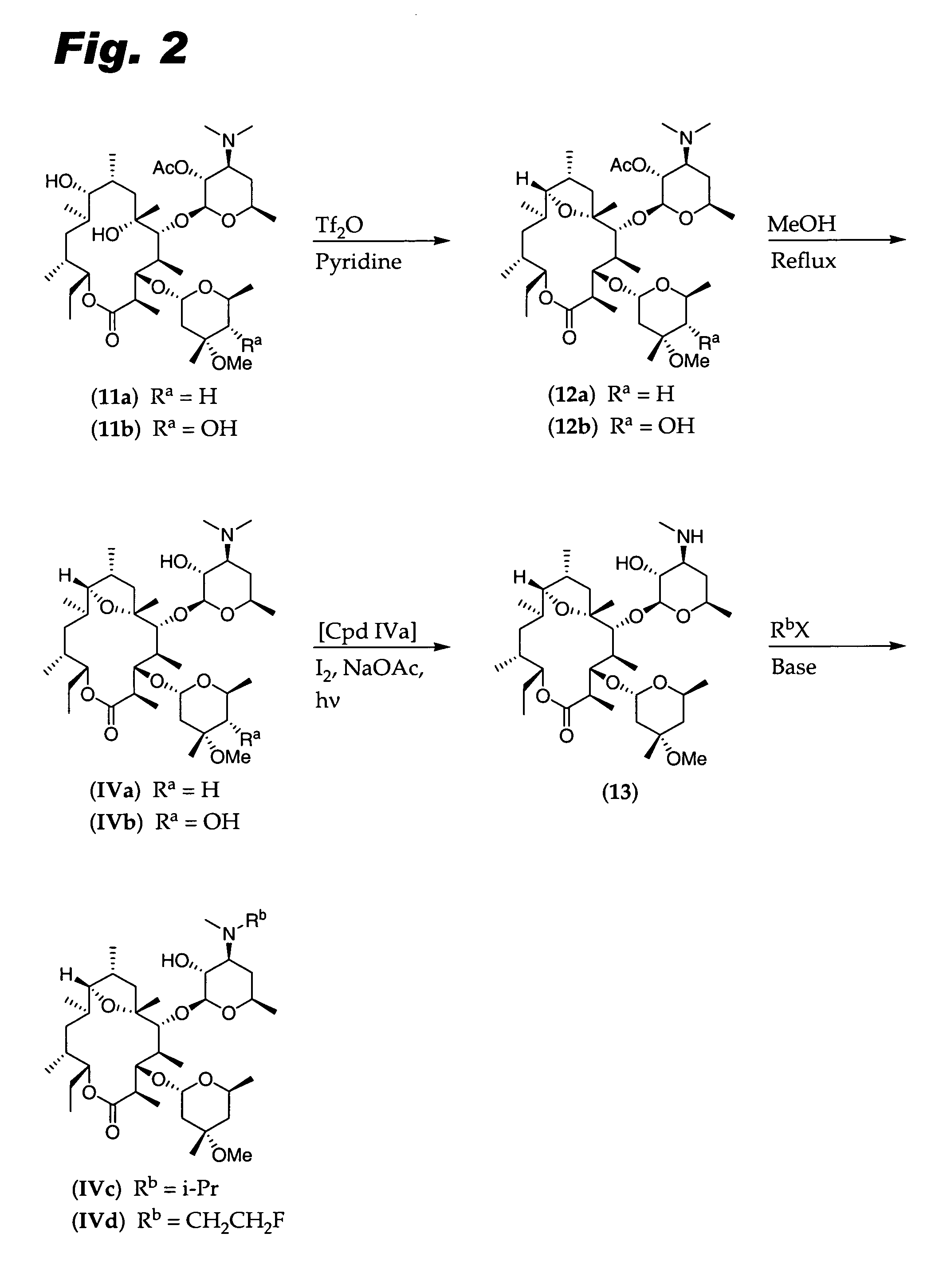 11-Deoxy-6,9-ether erythromycin compounds